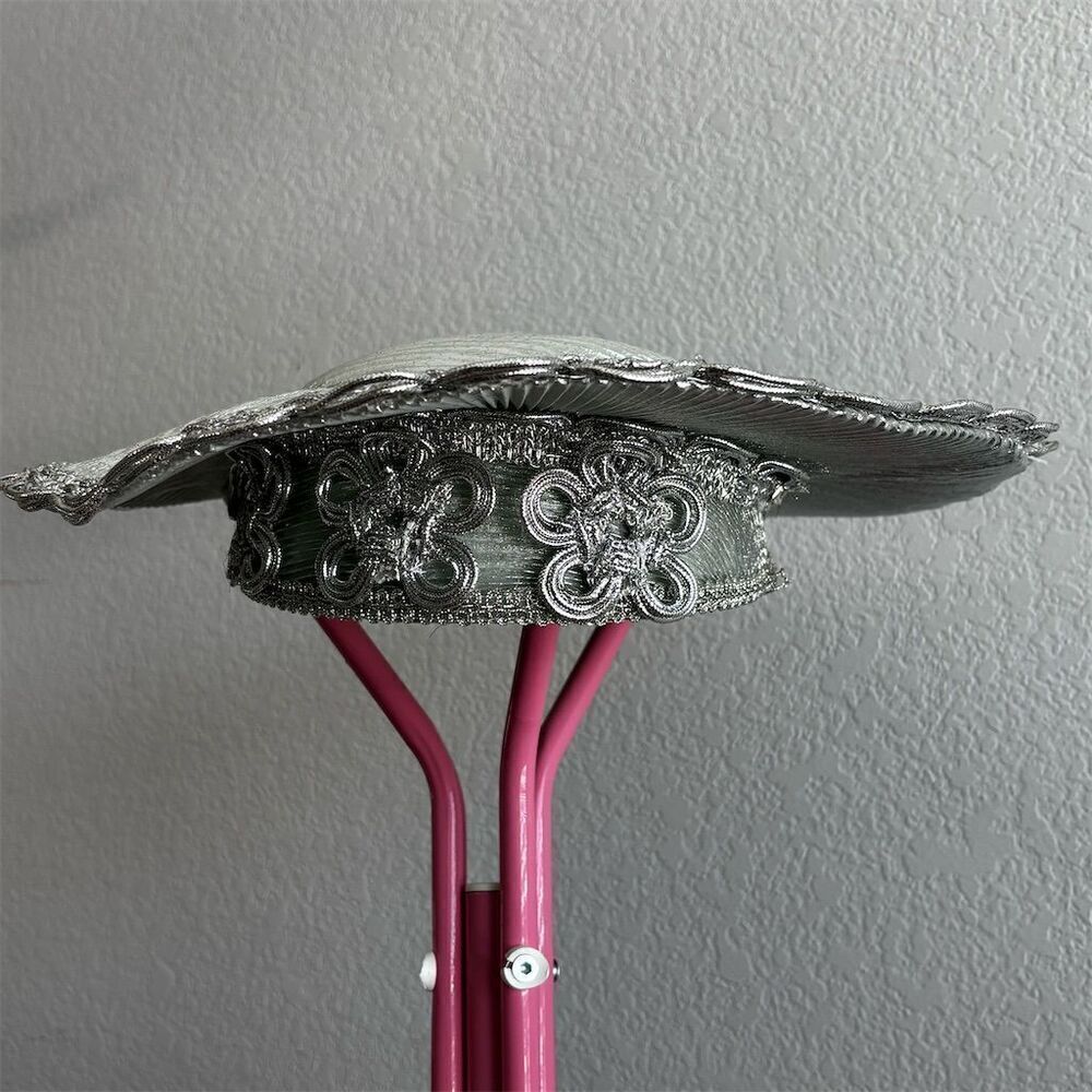 Silver hat women One Size - Picture 5 of 6